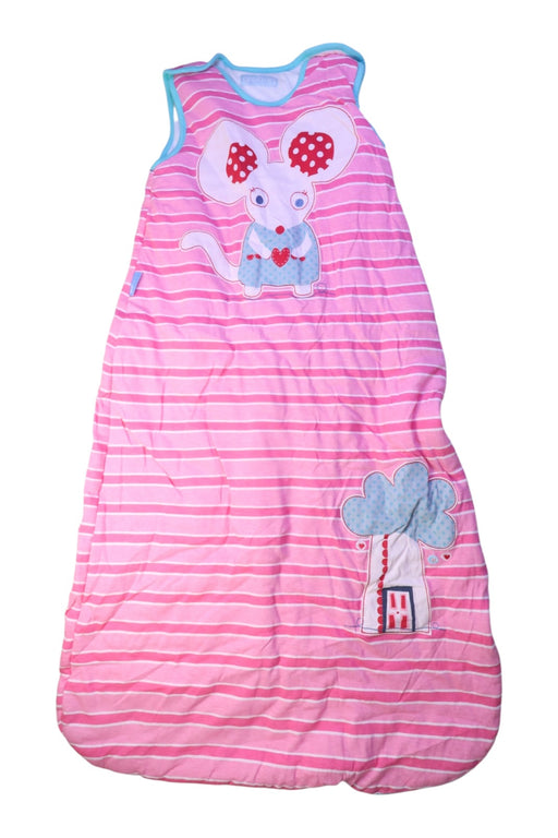 A Pink Sleepsacs from The Gro Company in size 18-24M for girl. (Front View)