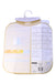 A White Sleepsacs from The Gro Company in size 0-3M for boy. (Back View)