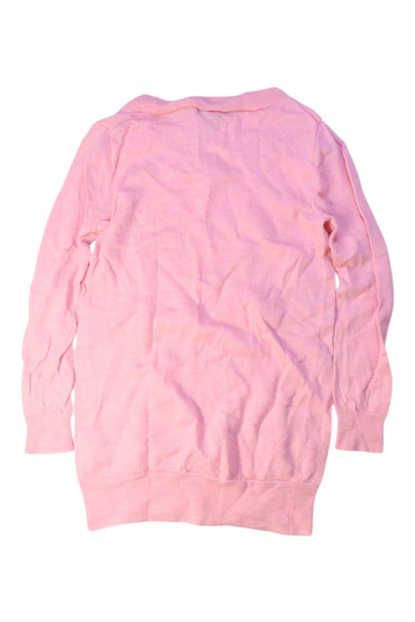 A Pink Long Sleeve Tops from J.Crew in size 12Y for girl. (Back View)