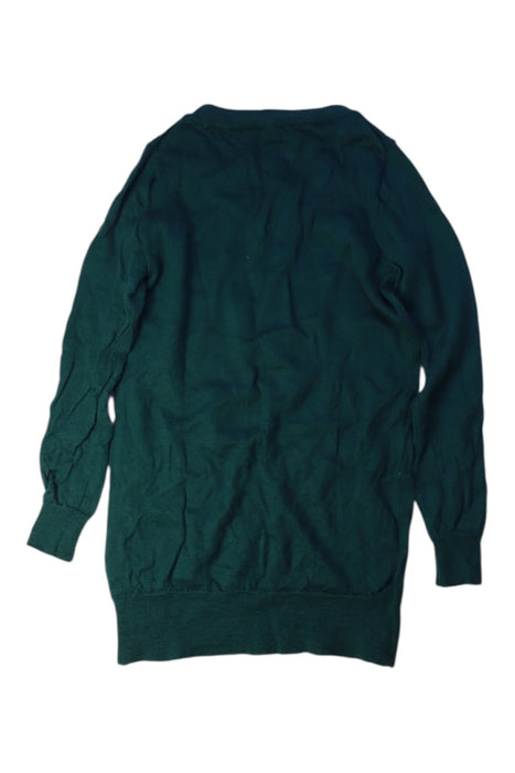 A Green Knit Sweaters from J.Crew in size 12Y for girl. (Back View)