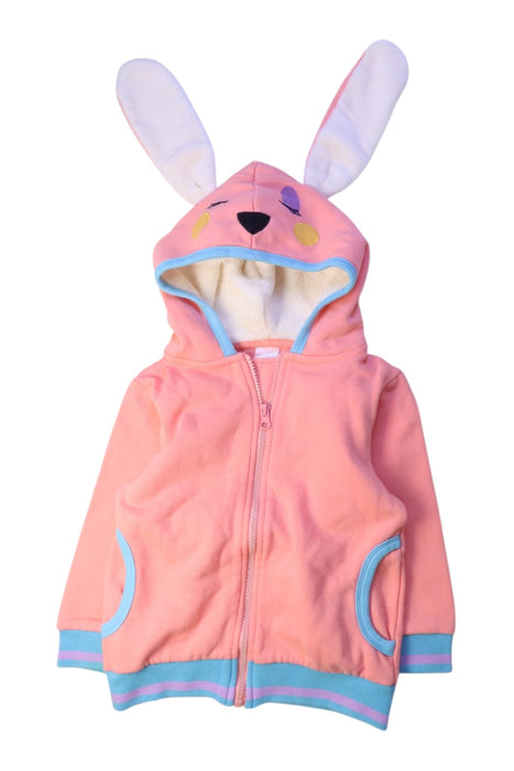 A Pink Hooded Sweatshirts from Blade & Rose in size 2T for girl. (Front View)