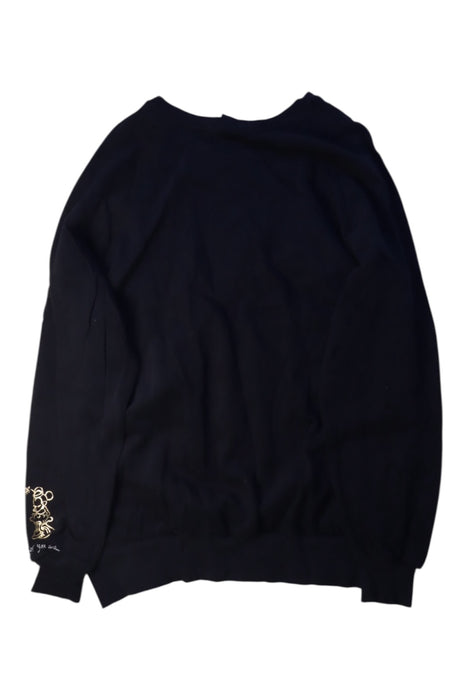 A Black Crewneck Sweatshirts from Desigual in size 14Y for girl. (Back View)