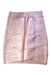 A Metallic Short Skirts from BCBGMAXAZRIA in size 14Y for girl. (Front View)