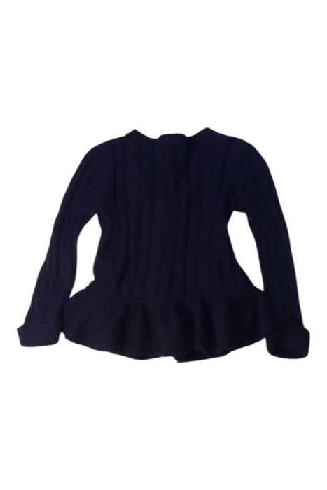 A Navy Cardigans from Ralph Lauren in size 12-18M for girl. (Back View)