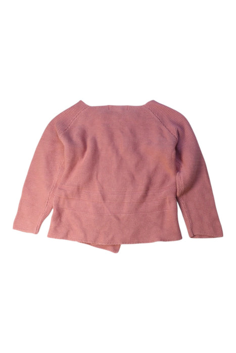 A Pink Cardigans from La Petite Collection in size 2T for girl. (Back View)