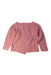 A Pink Cardigans from La Petite Collection in size 2T for girl. (Back View)