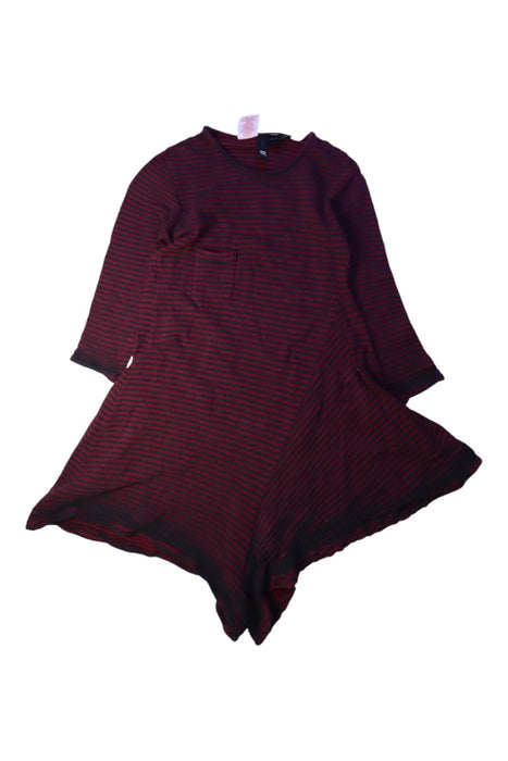 A Black Long Sleeve Rompers from Y-3 in size 4T for girl. (Front View)