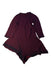 A Black Long Sleeve Rompers from Y-3 in size 4T for girl. (Back View)