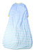 A Blue Sleepsacs from The Gro Company in size 6-12M for neutral. (Back View)