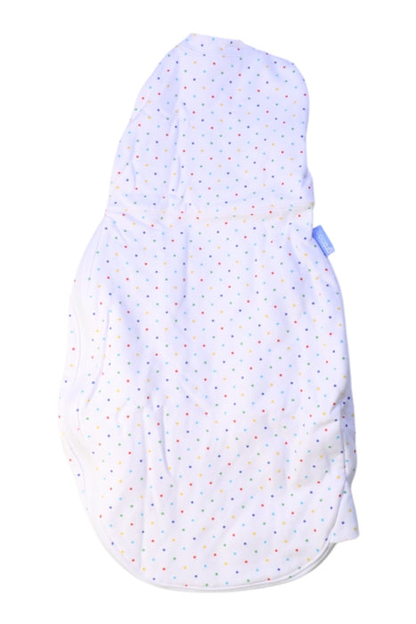 A White Swaddles from The Gro Company in size 0-3M for girl. (Back View)
