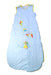 A White Sleepsacs from The Gro Company in size 18-24M for boy. (Front View)