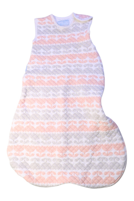 A Pink Sleepsacs from The Gro Company in size 0-3M for girl. (Front View)