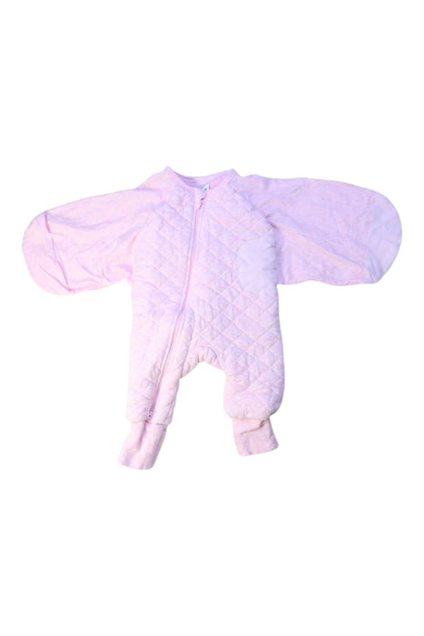 A Pink Swaddles from Plum in size 0-3M for girl. (Front View)