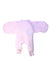 A Pink Swaddles from Plum in size 0-3M for girl. (Back View)