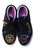 A Multicolour Sneakers from Vans in size 11Y for girl. (Back View)