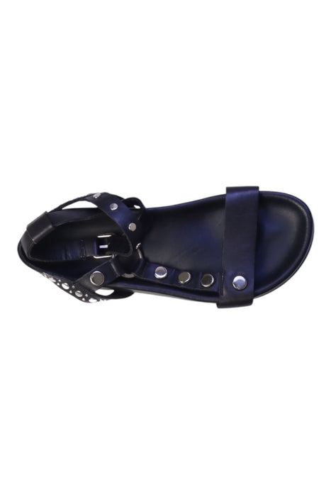 A Black Sandals from Claudie Pierlot in size 11Y for girl. (Front View)