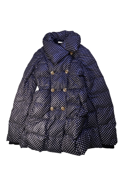 A Navy Puffer/Quilted Coats & Outerwear from Juicy Couture in size 14Y for girl. (Front View)