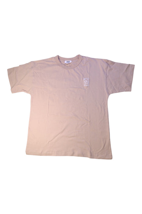A Beige Short Sleeve T Shirts from Seed in size 12Y for girl. (Front View)