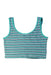 A Teal Sleeveless Tops from Seed in size 12Y for girl. (Front View)