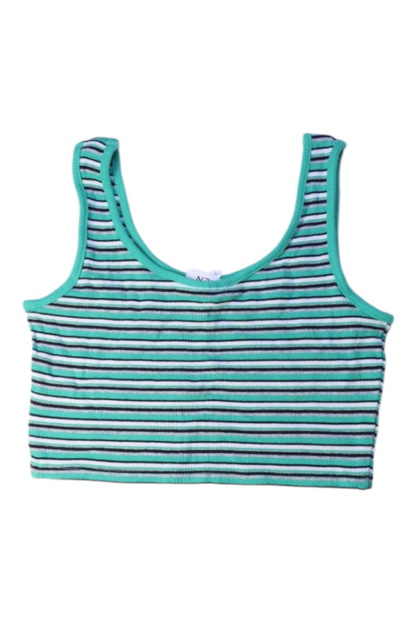 A Teal Sleeveless Tops from Seed in size 12Y for girl. (Back View)