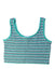 A Teal Sleeveless Tops from Seed in size 12Y for girl. (Back View)