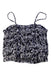 A Black Sleeveless Tops from Monoprix in size 12Y for girl. (Back View)