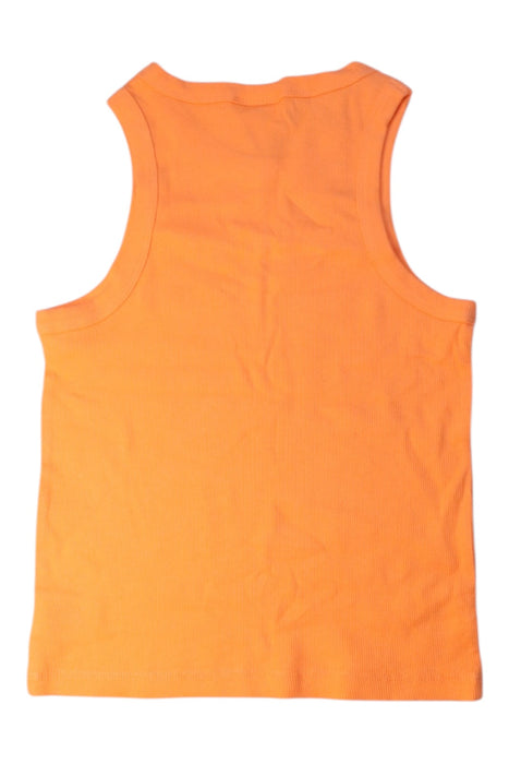 A Orange Sleeveless Tops from Seed in size 14Y for girl. (Back View)