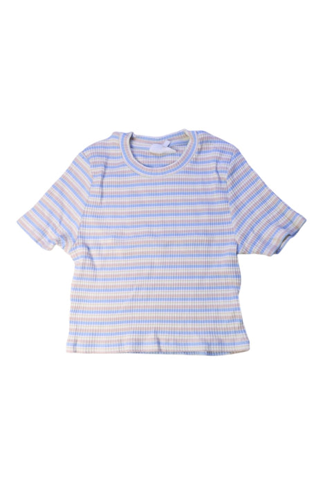 A Blue Short Sleeve Tops from Seed in size 14Y for girl. (Front View)