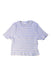 A Blue Short Sleeve Tops from Seed in size 14Y for girl. (Front View)