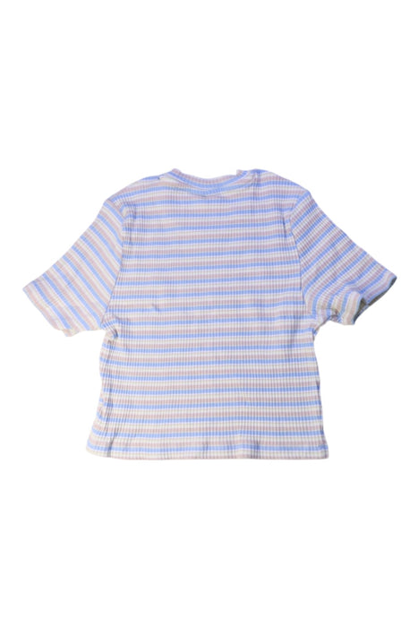 A Blue Short Sleeve Tops from Seed in size 14Y for girl. (Back View)
