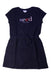A Black Short Sleeve Dresses from Seed in size 9Y for girl. (Front View)