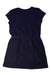 A Black Short Sleeve Dresses from Seed in size 9Y for girl. (Back View)
