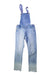 A Blue Long Overalls from IKKS in size 12Y for girl. (Front View)