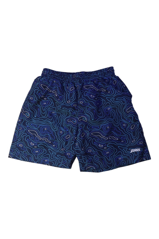 A Blue Swim Shorts from Zoggs in size 12Y for boy. (Front View)