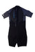 A Black Wetsuits from O'Neill in size 12Y for boy. (Back View)