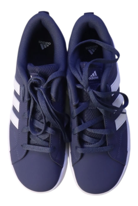 A Navy Sneakers from Adidas in size 11Y for neutral. (Back View)