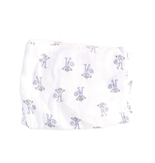 A White Swaddles from Aden & Anais in size O/S for neutral. (Front View)