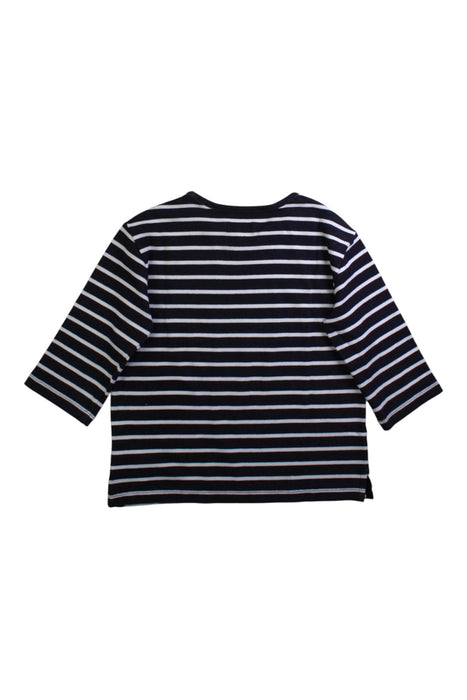 A Navy Long Sleeve T Shirts from Aigle in size 8Y for neutral. (Back View)