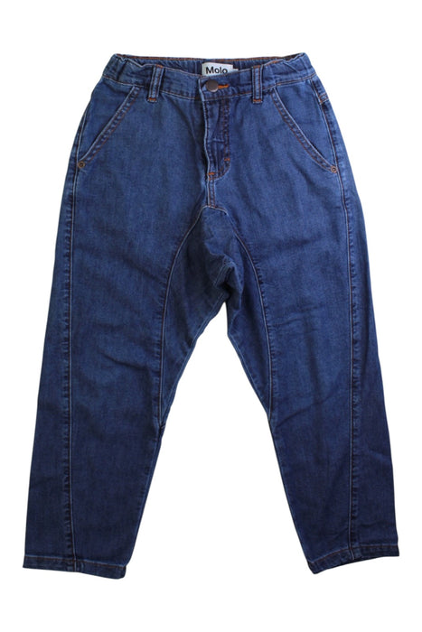 A Blue Jeans from Molo in size 8Y for boy. (Front View)