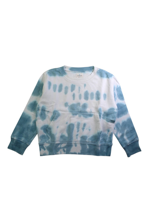 A Blue Crewneck Sweatshirts from Crewcuts in size 6T for boy. (Front View)