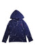 A Navy Hooded Sweatshirts from Polo Ralph Lauren in size 6T for boy. (Front View)