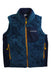 A Blue Outerwear Vests from Mont-bell in size 5T for boy. (Front View)
