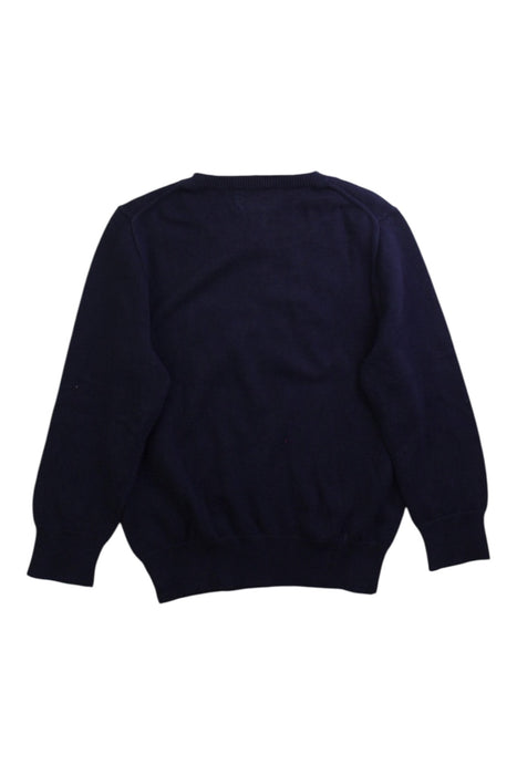 A Navy Long Sleeve Tops from Polo Ralph Lauren in size 4T for boy. (Back View)