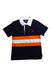 A Navy Short Sleeve Polos from Polo Ralph Lauren in size 5T for boy. (Front View)