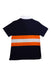 A Navy Short Sleeve Polos from Polo Ralph Lauren in size 5T for boy. (Back View)