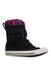 A Black Winter Boots from Converse in size 5T for girl. (Front View)