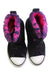 A Black Winter Boots from Converse in size 5T for girl. (Back View)