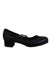A Black Dress Shoes from Capezio in size 10Y for girl. (Front View)
