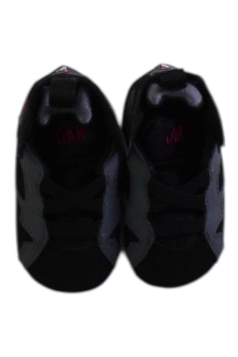 A Black Sneakers from Air Jordan in size 3-6M for boy. (Back View)
