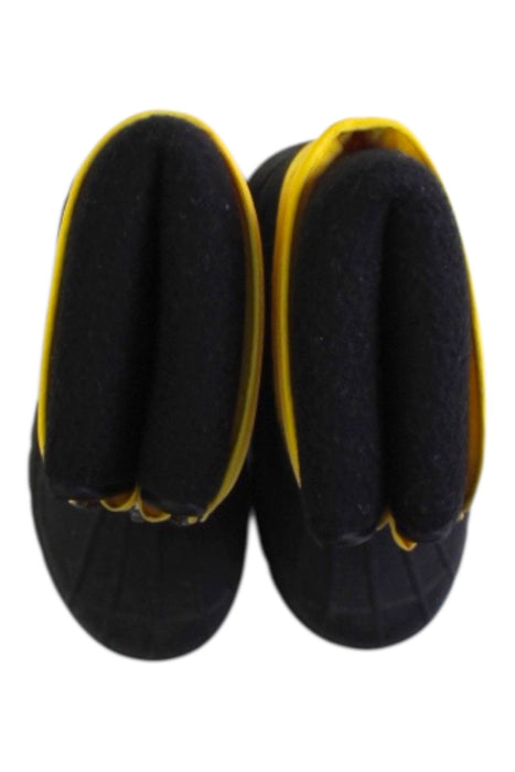 A Yellow Winter Boots from Boden in size 3T for boy. (Back View)
